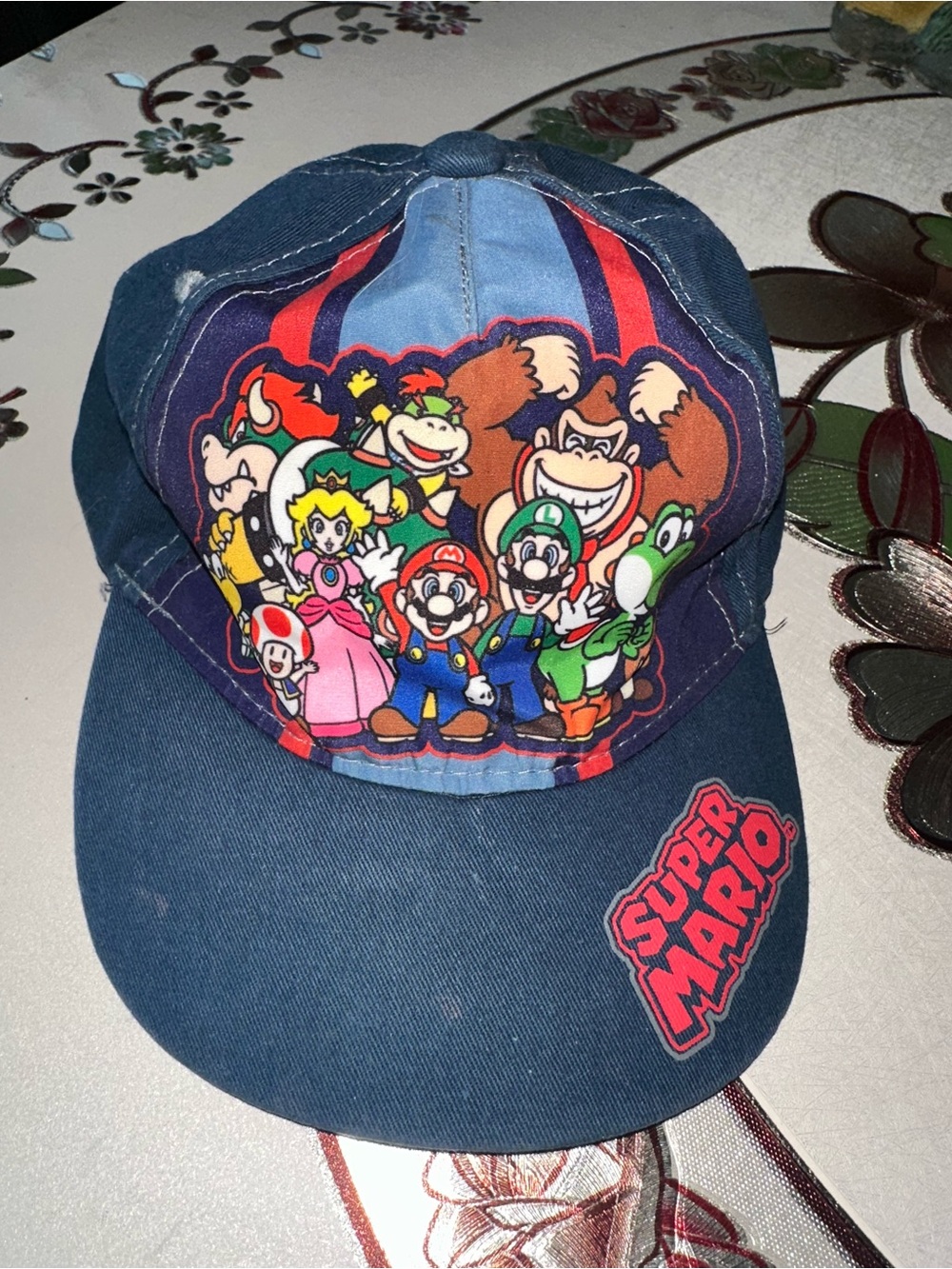Vintage Kids Nintendo Super Mario Hat..